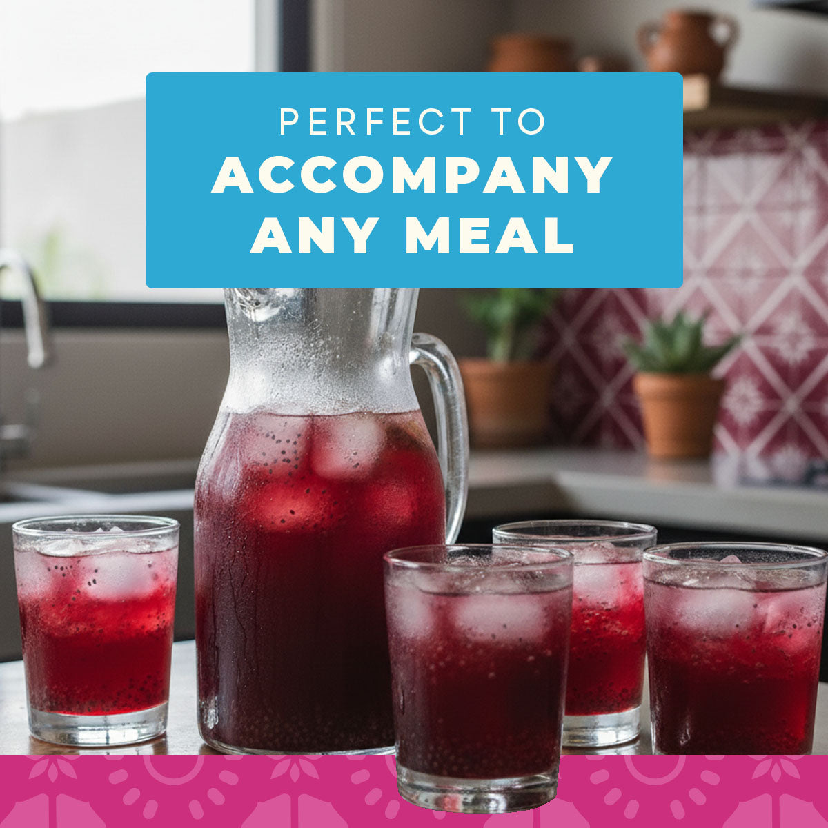 Agua Fresca Hibiscus Guava