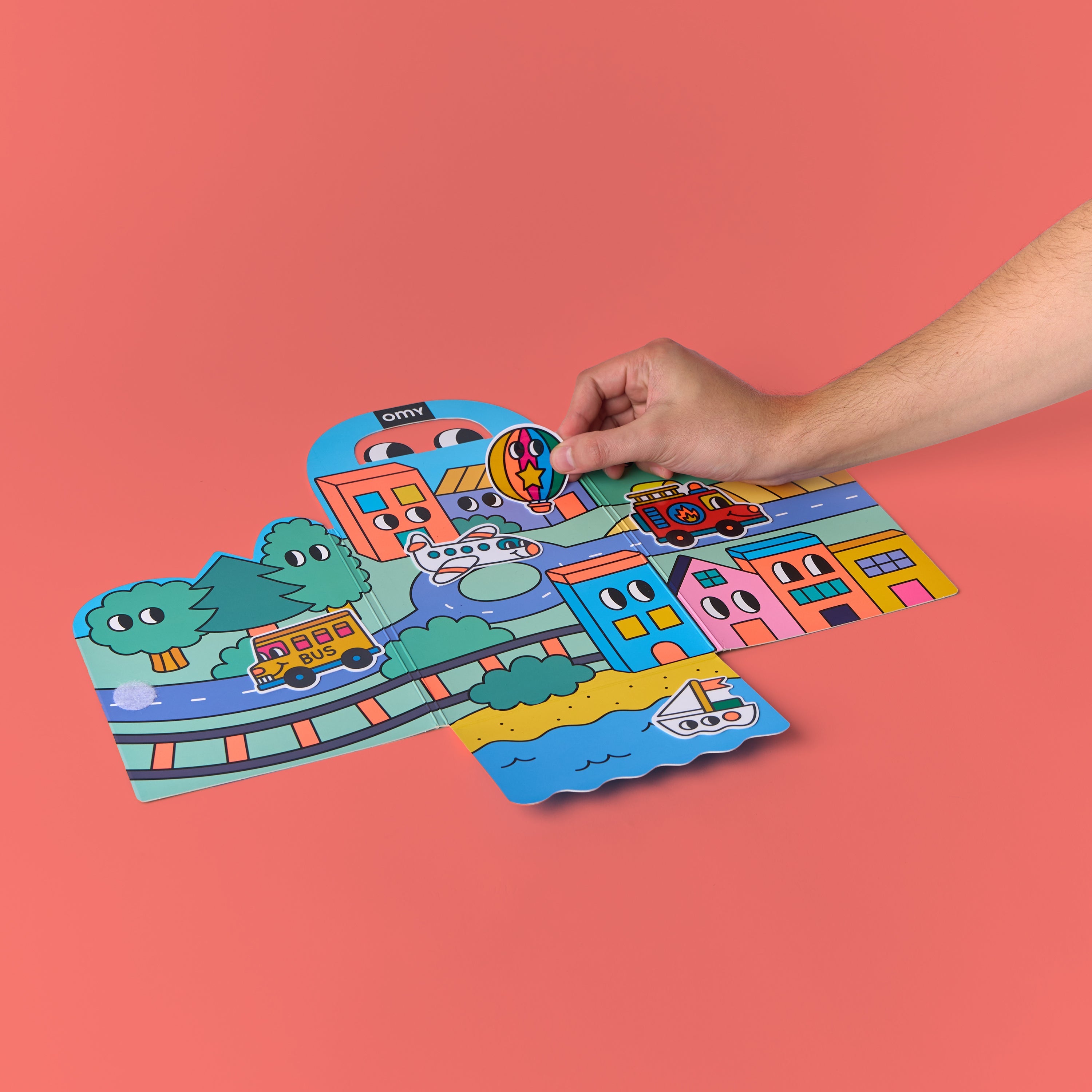 Montessori Stickers Kit - Vroom Vroom