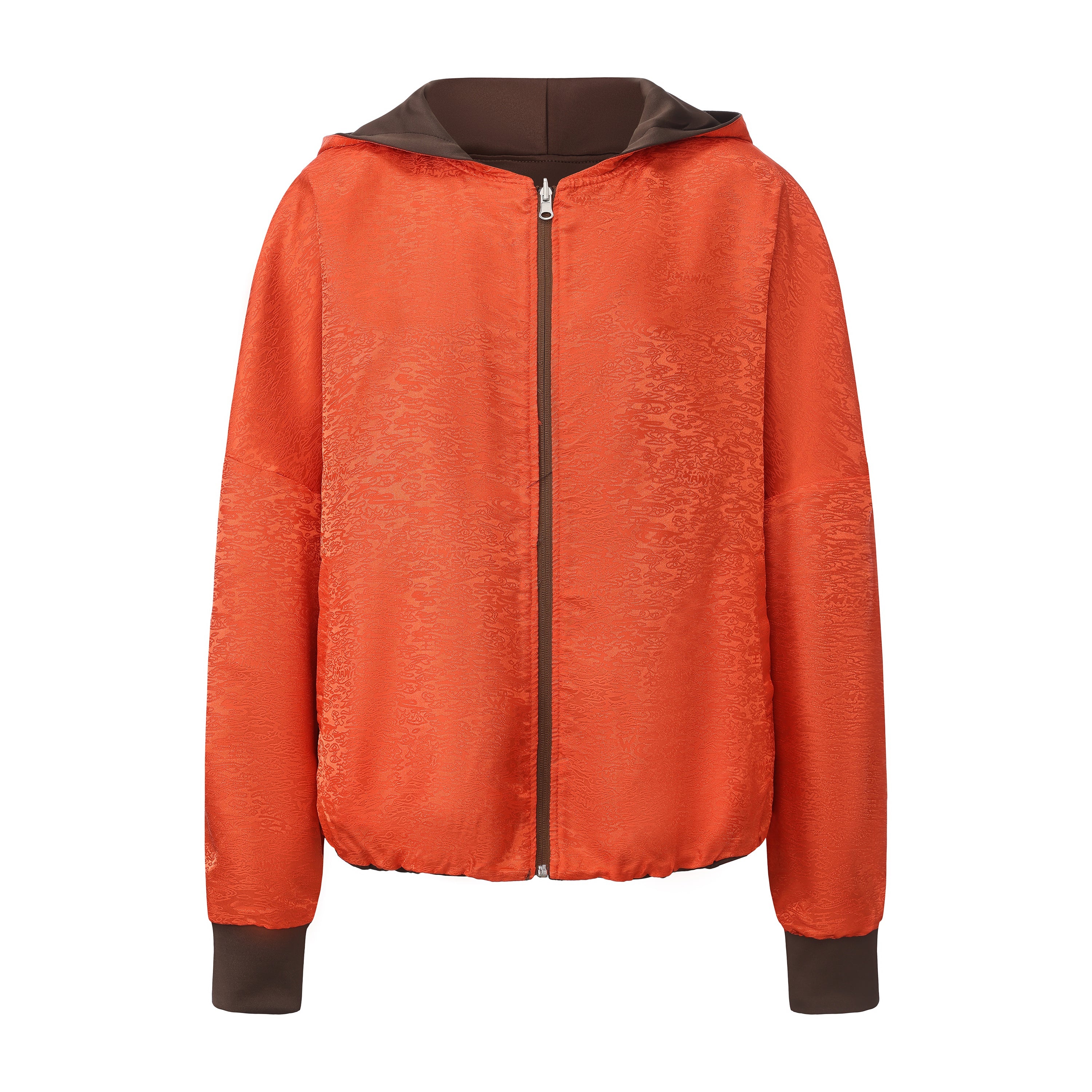 Lin Reversible Hoodie Phoenix Red / Golden Brown