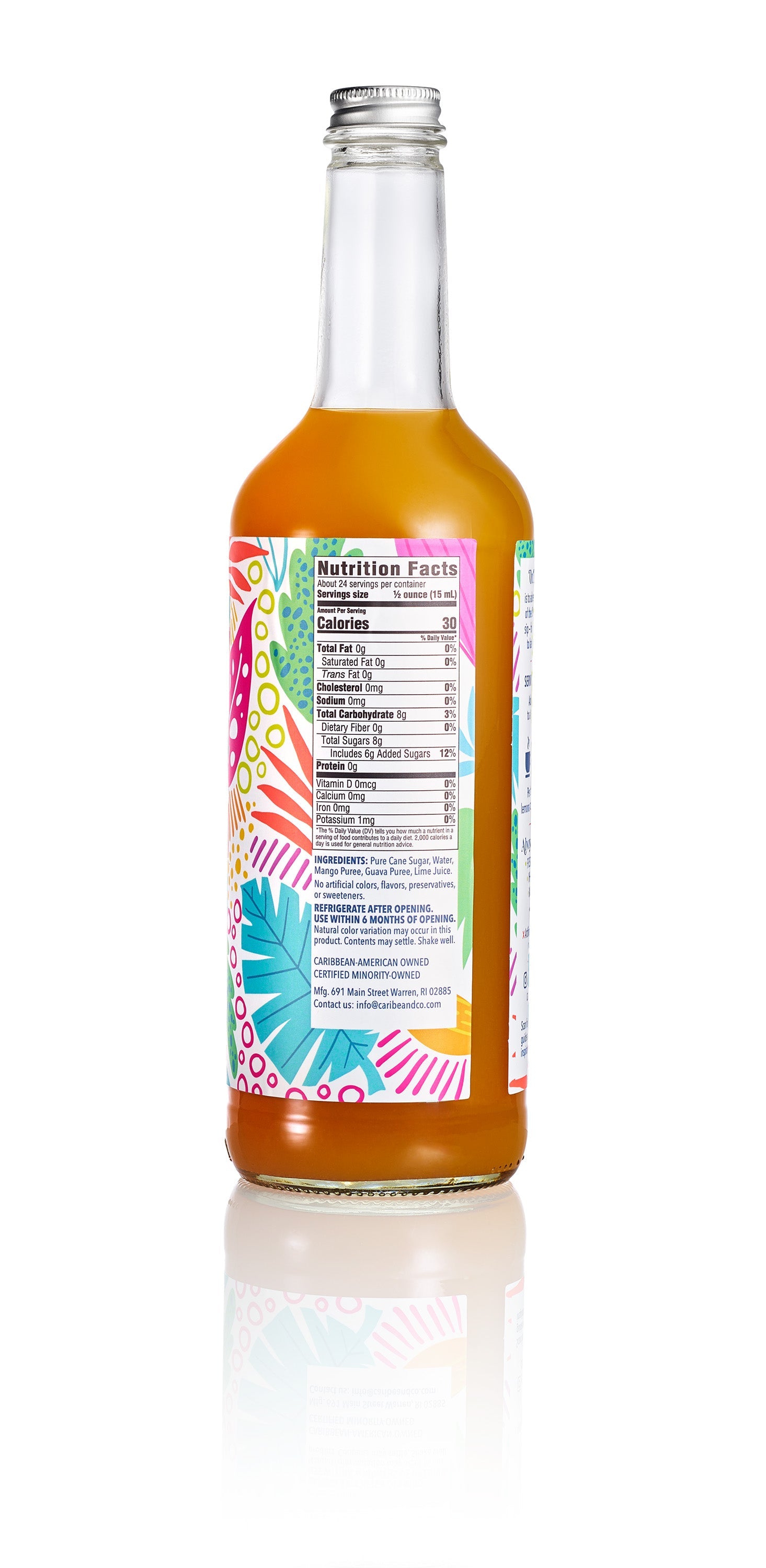 Mango Guava Flavored Syrup  - 25 oz (Wholesale Case of 3)