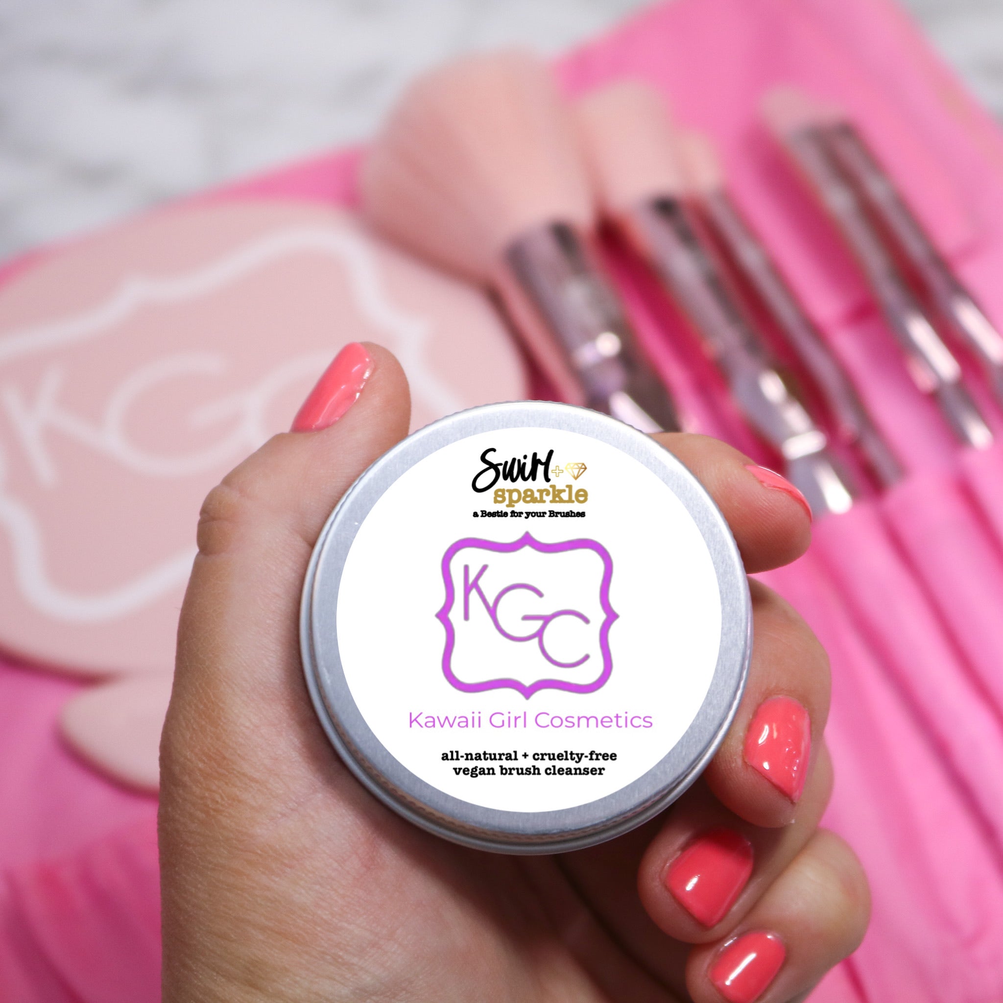 KGC x The Haus of Sparkle: Swirl & Sparkle Meridian Hills Brush Cleaner
