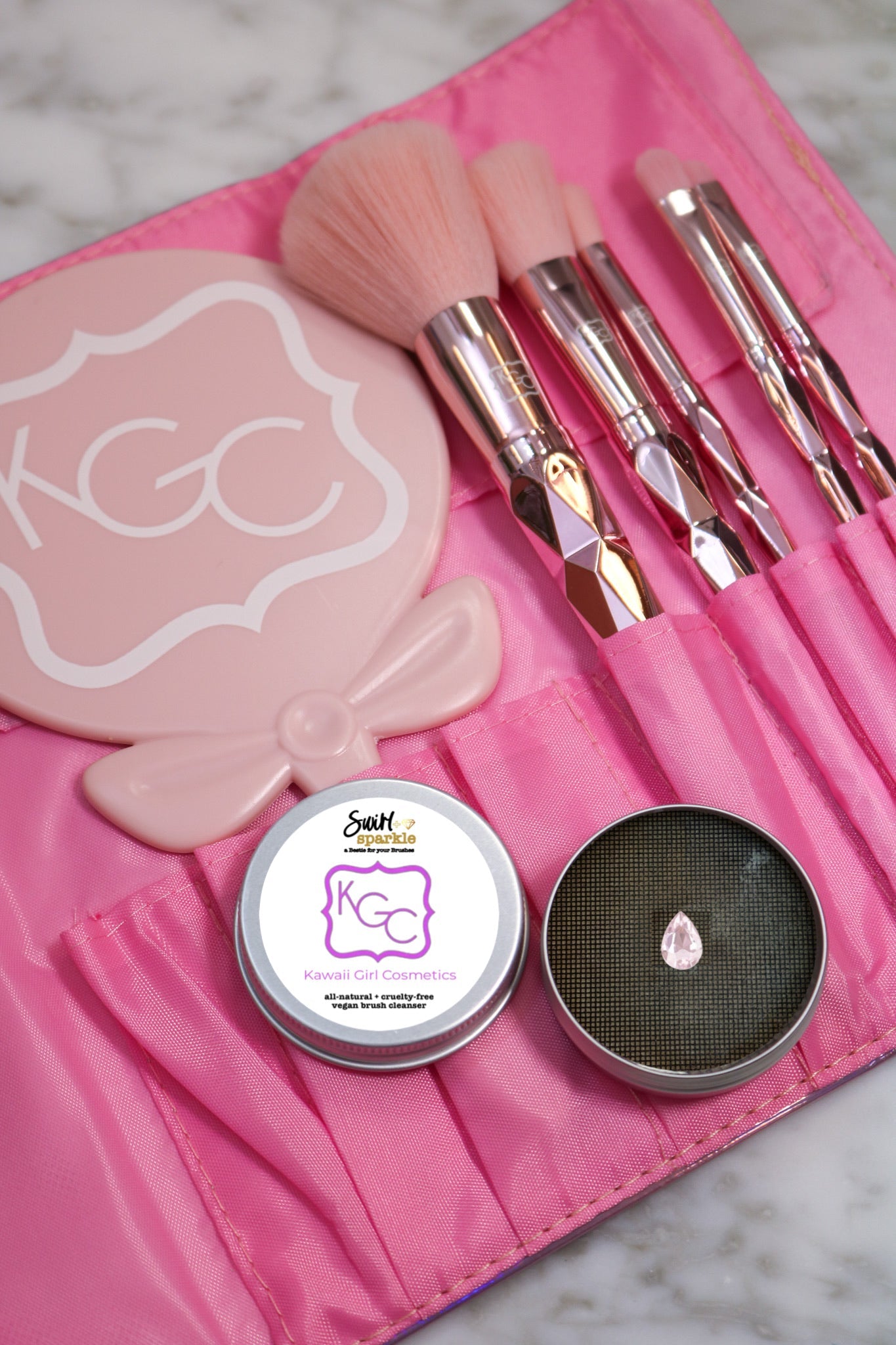KGC x The Haus of Sparkle: Swirl & Sparkle Meridian Hills Brush Cleaner
