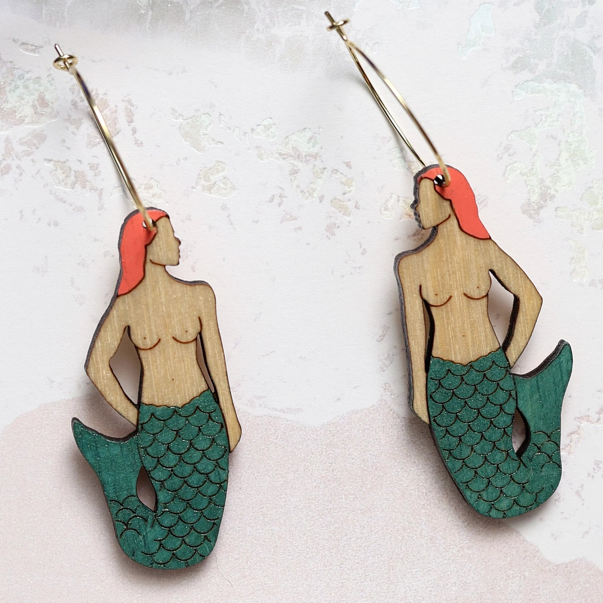 Mermaid Hoops