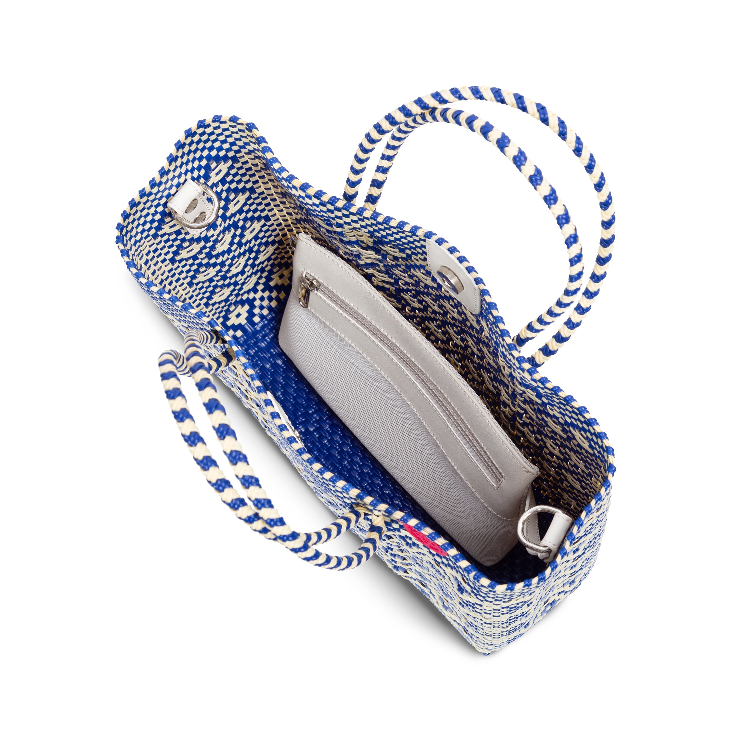 Mixte Large Woven Crossbody Bag