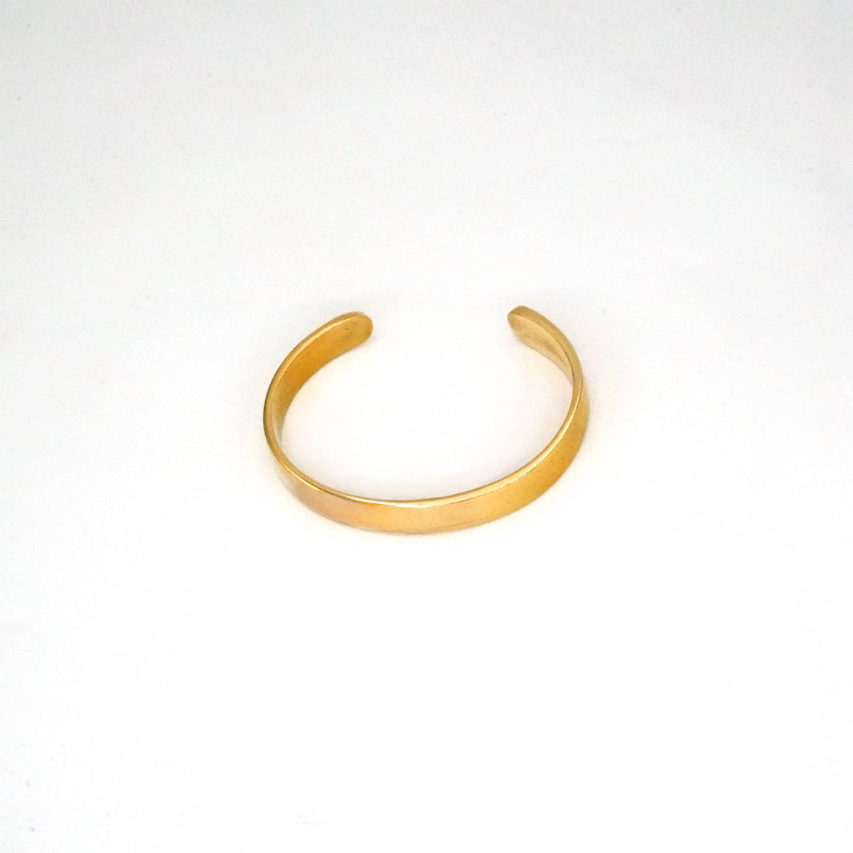Wide Brass Cuff Bracelet | Kanga