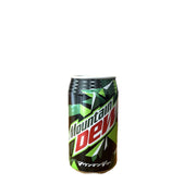 Mountain Dew – Classic Citrus-Filled Sparkling Soda 350mL Can (Japan)