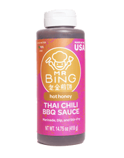 Mr Bing Hot Honey Thai Chili BBQ Sauce 14.75oz