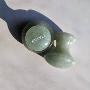 Esteli Aventurine Mushroom Gua Sha, Green, 2-Piece Set