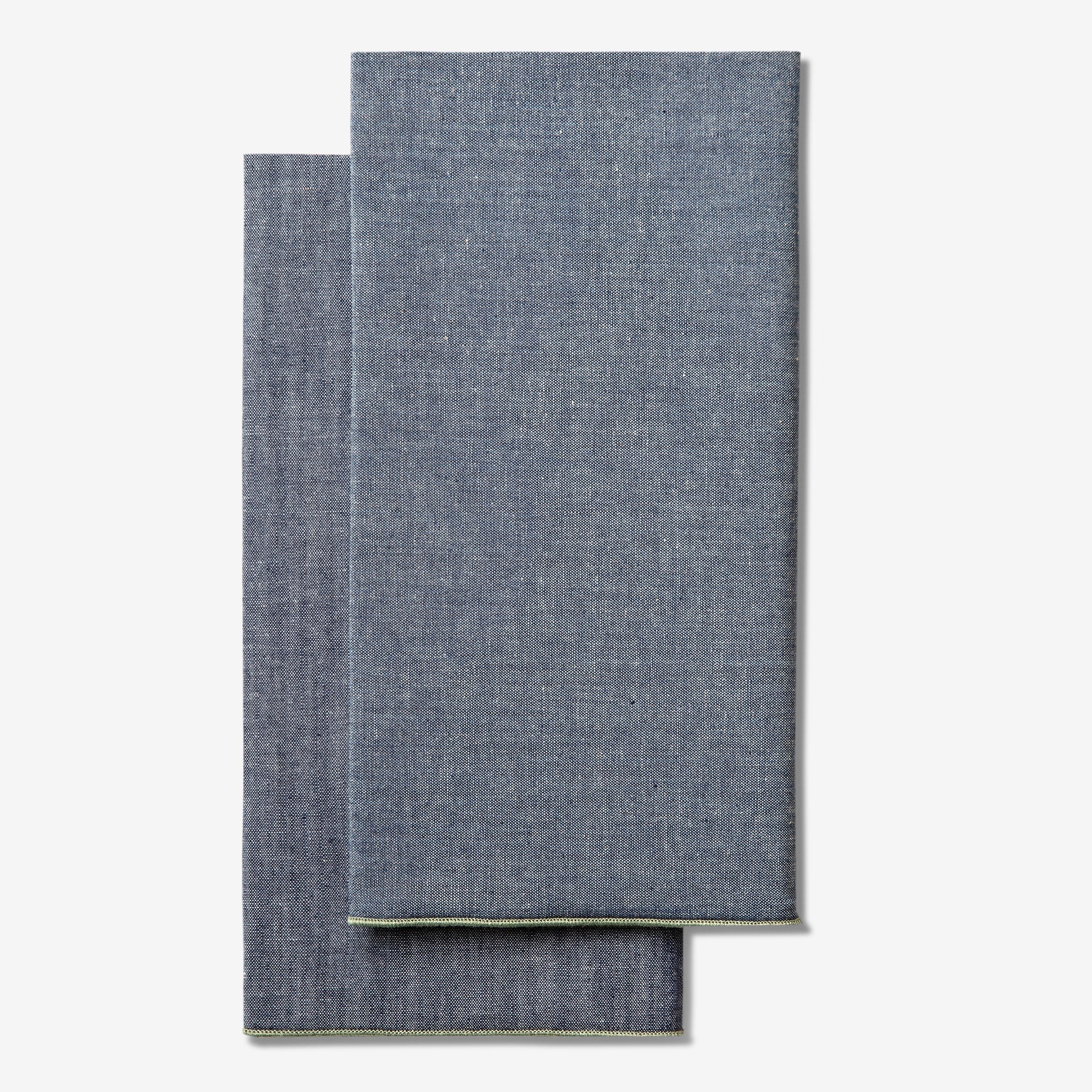 CHAMBRAY NAPKIN MERROW EDGE