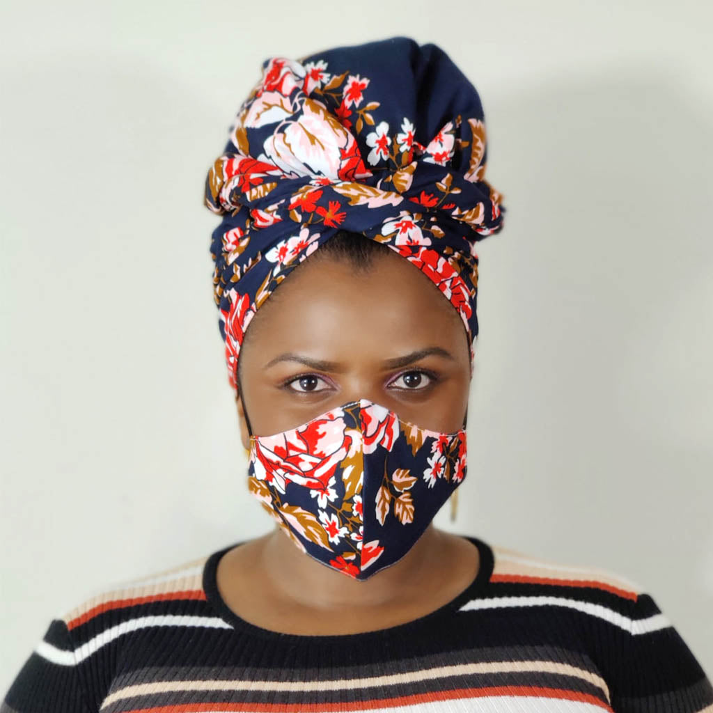 Namusisi Head Wrap & Face Mask