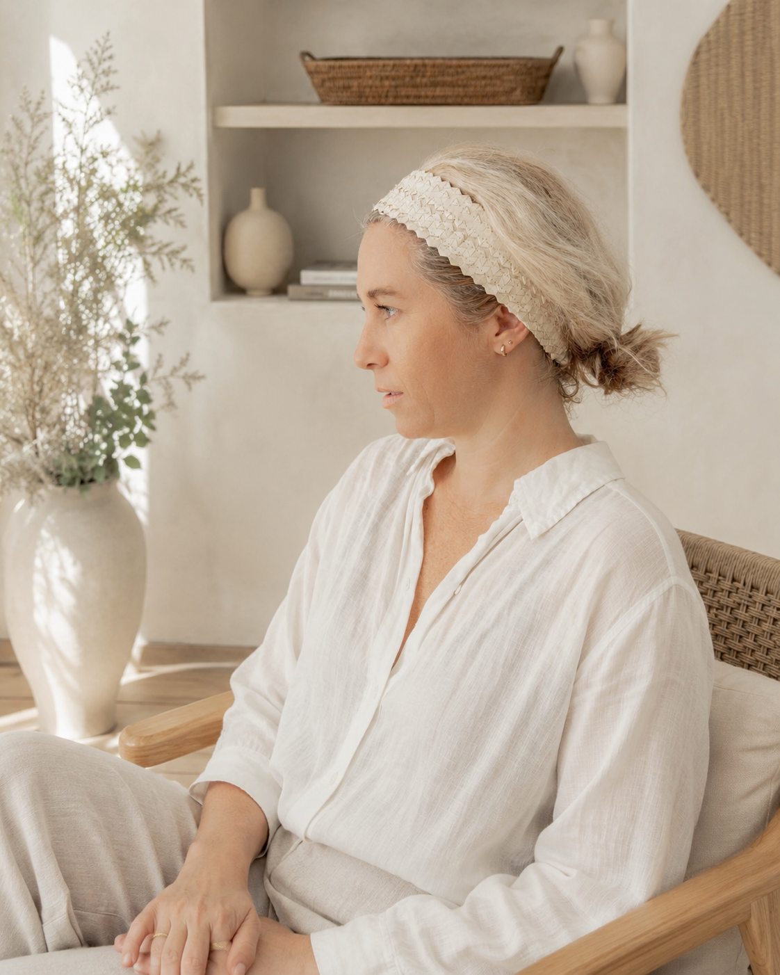Nakula Rattan Woven Headband