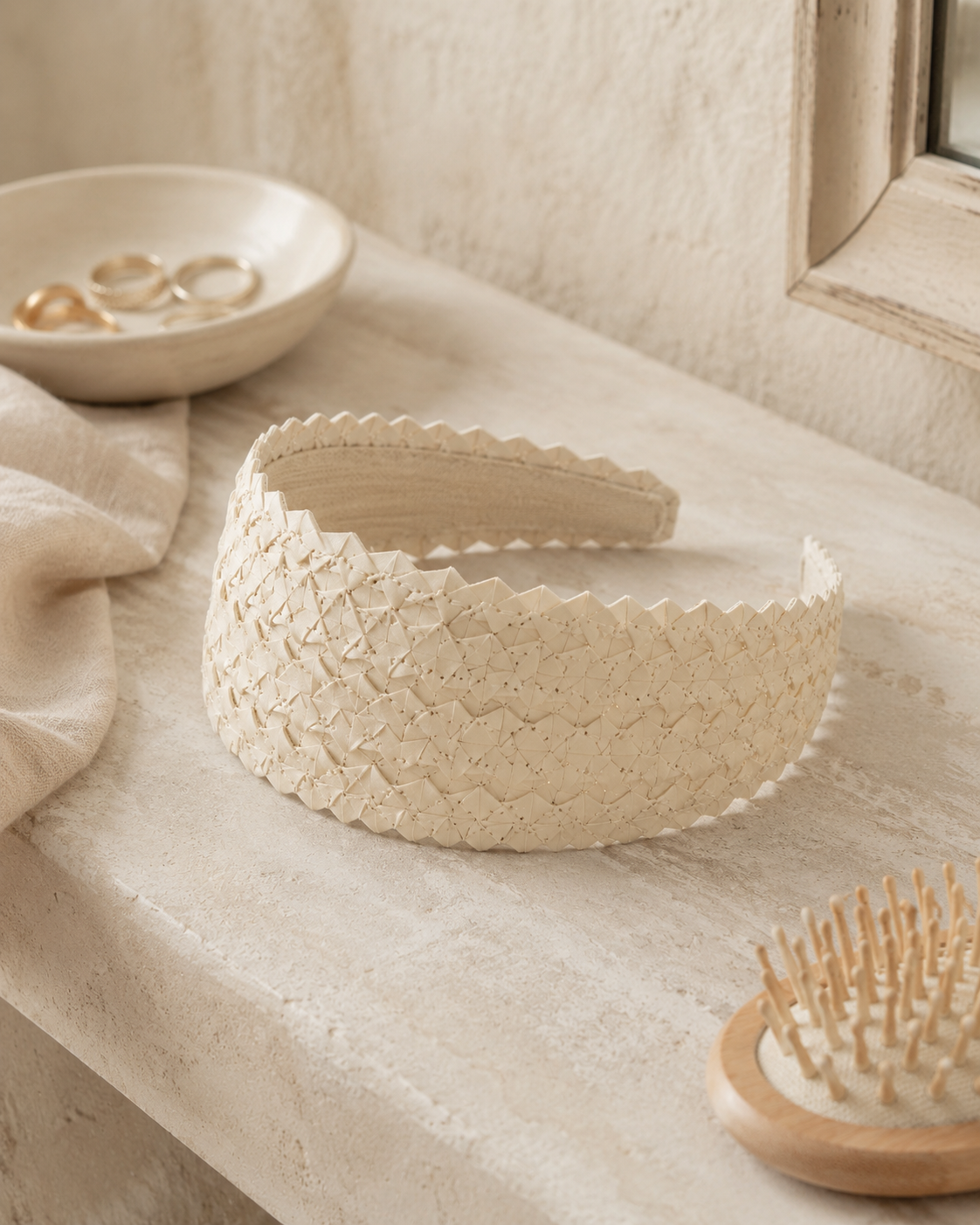 Nakula Rattan Woven Headband