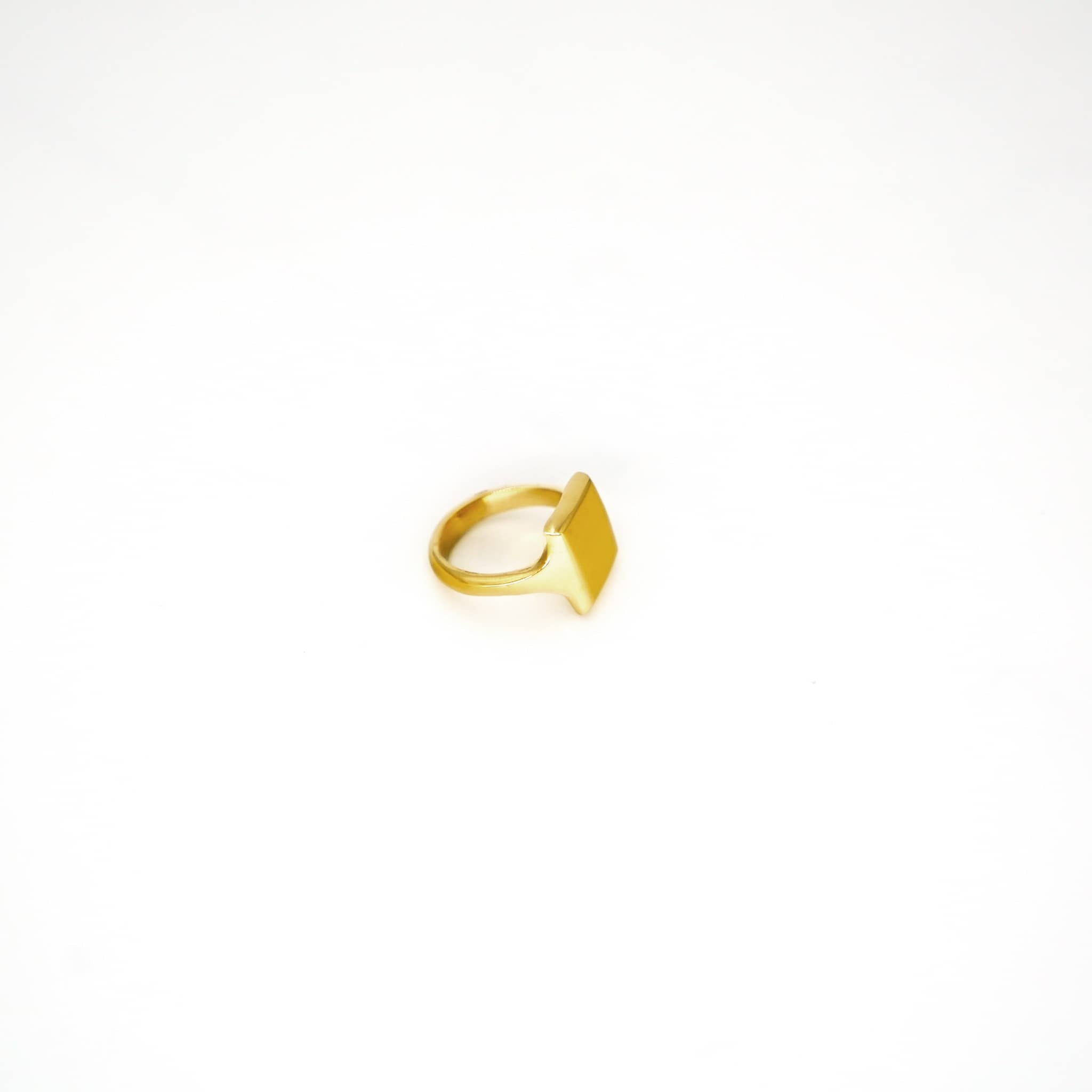 Ndiyo Square Minimalist Women's Ring
