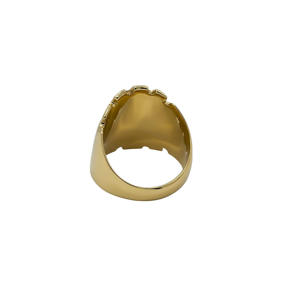 Nile Brass Wide Band Ring
