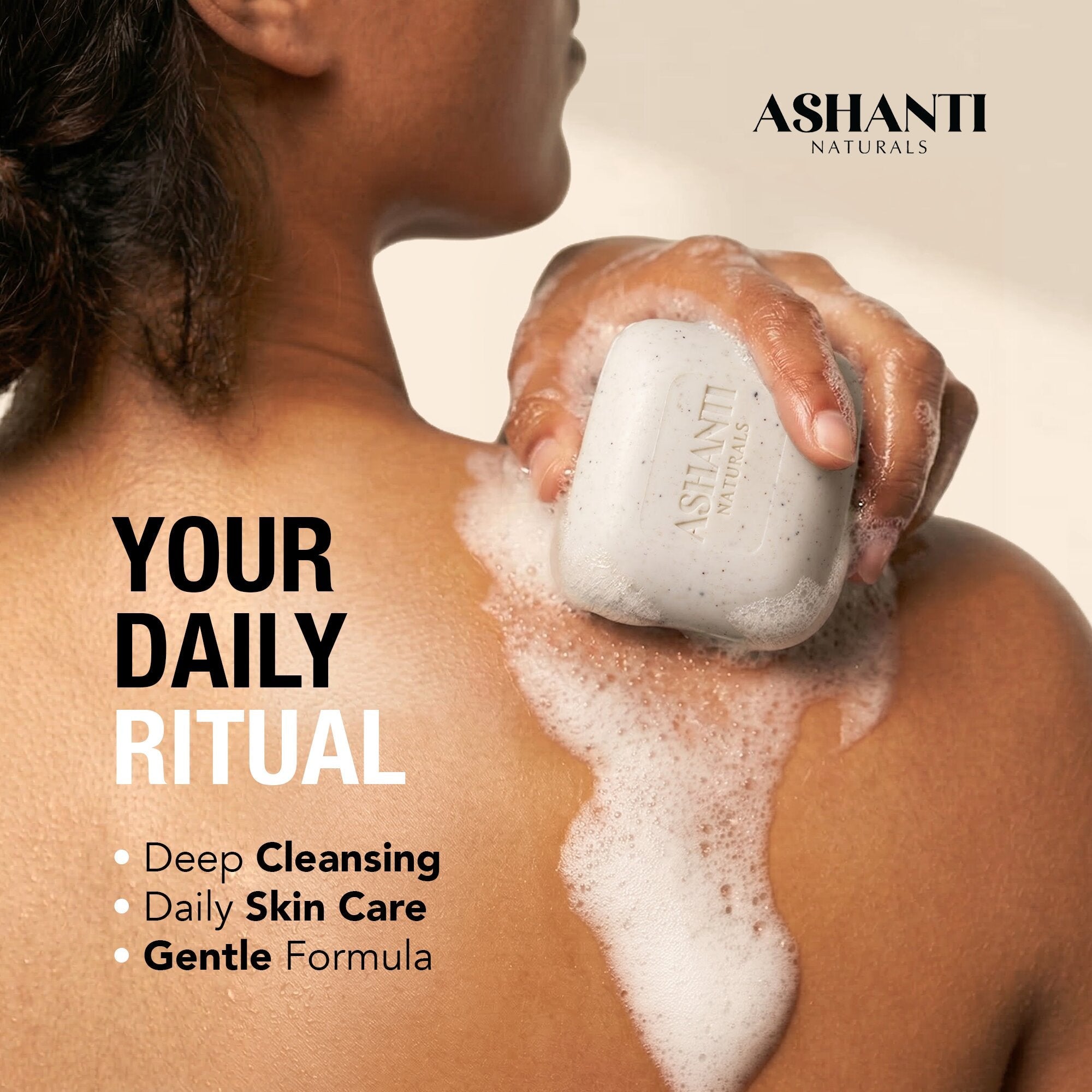 ASHANTI NATURALS Nourishing Coconut & Papaya Soap Bar