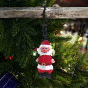 Santa Seed Bead Ornament - Guatemala