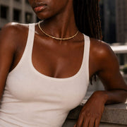 Uzi Open Collar Necklance Choker