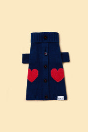 Heart to Heart Button-Up Cardigan Sweater