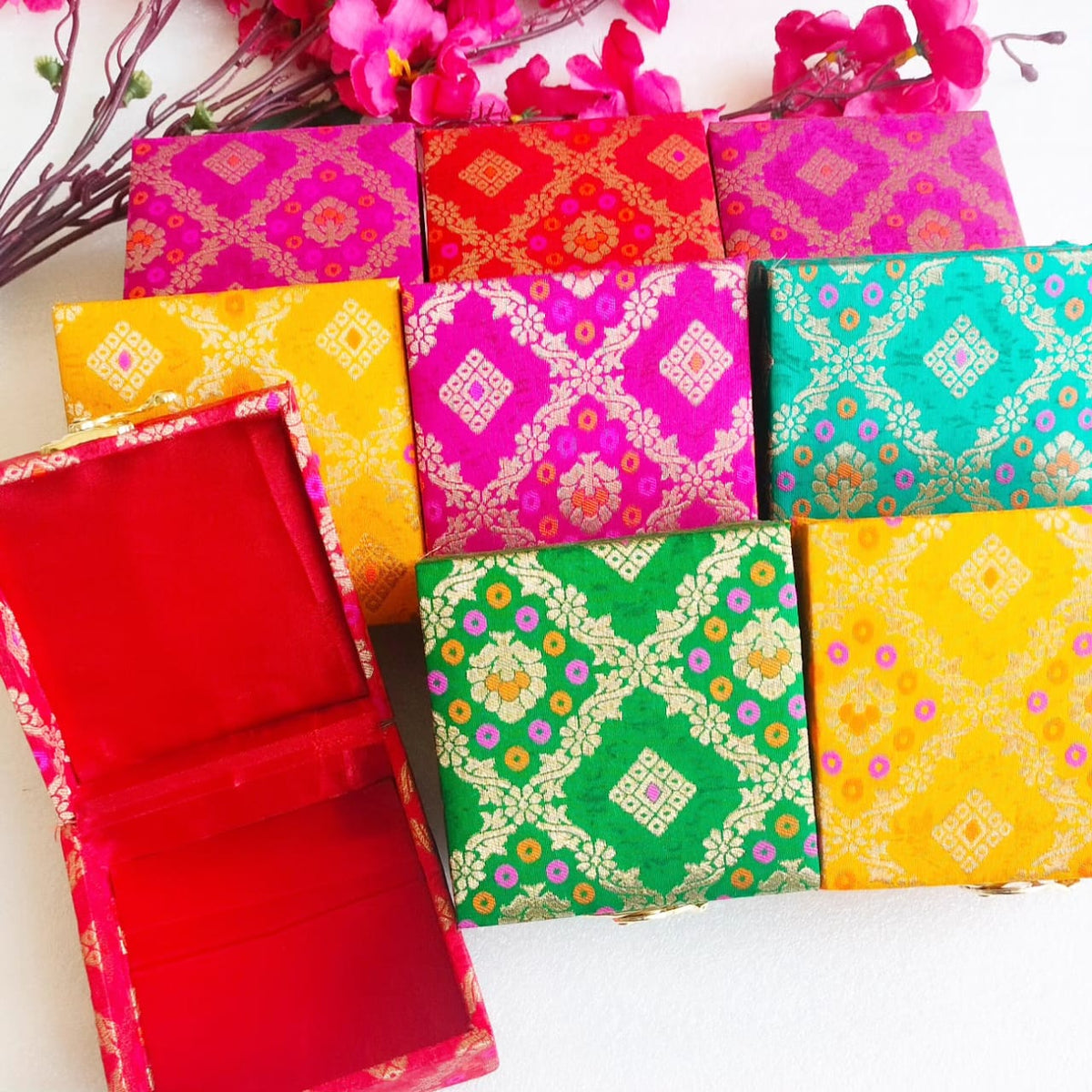 Gift Boxes - Set of 5 - Perfect To Pack Small Gifts Like Diya, Jewelry, Prasad