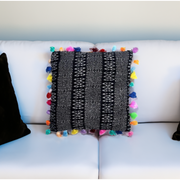 Oasis Multi Tassel Batik Pillow Cover - Thailand