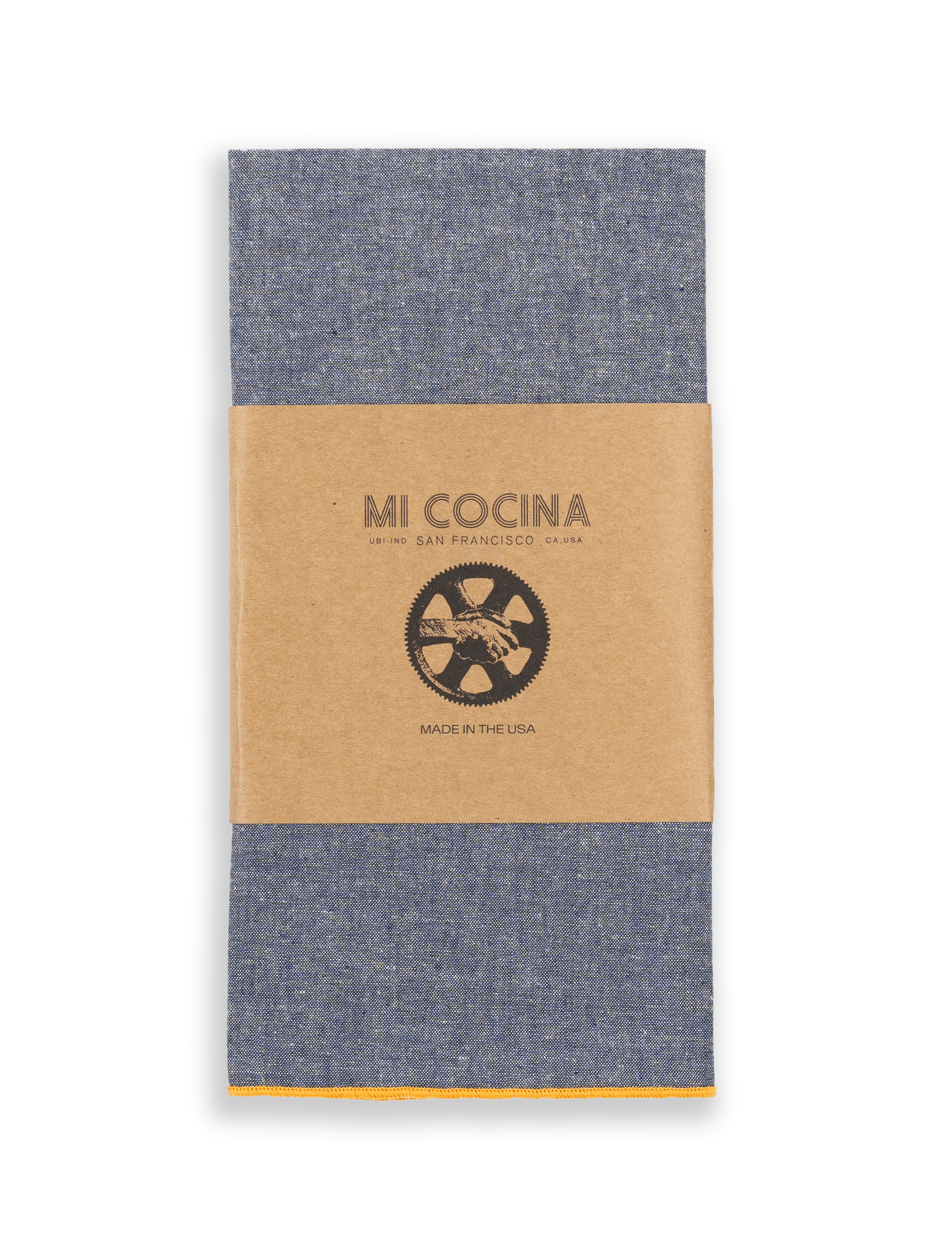 CHAMBRAY NAPKIN MERROW EDGE