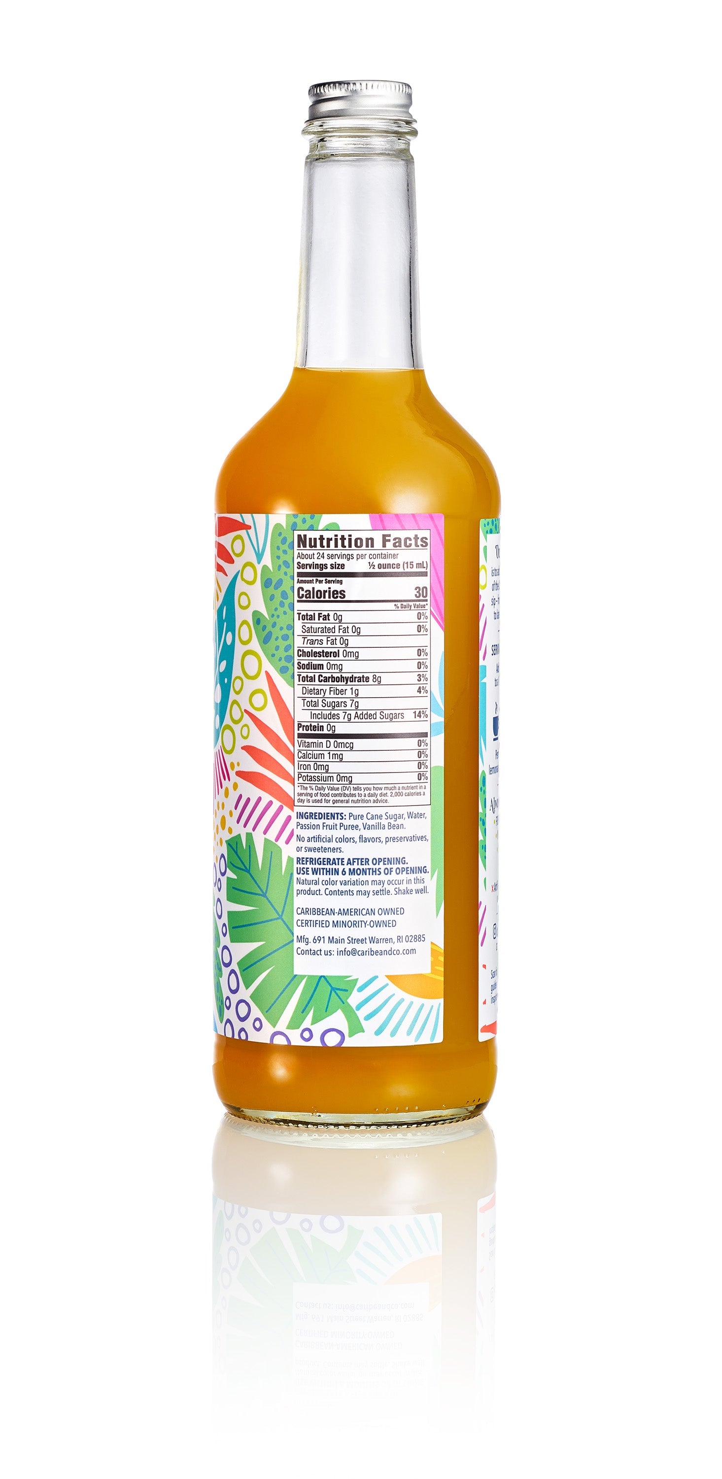 Passionfruit Flavored Syrup  - 25 oz (Wholesale Case of 3)