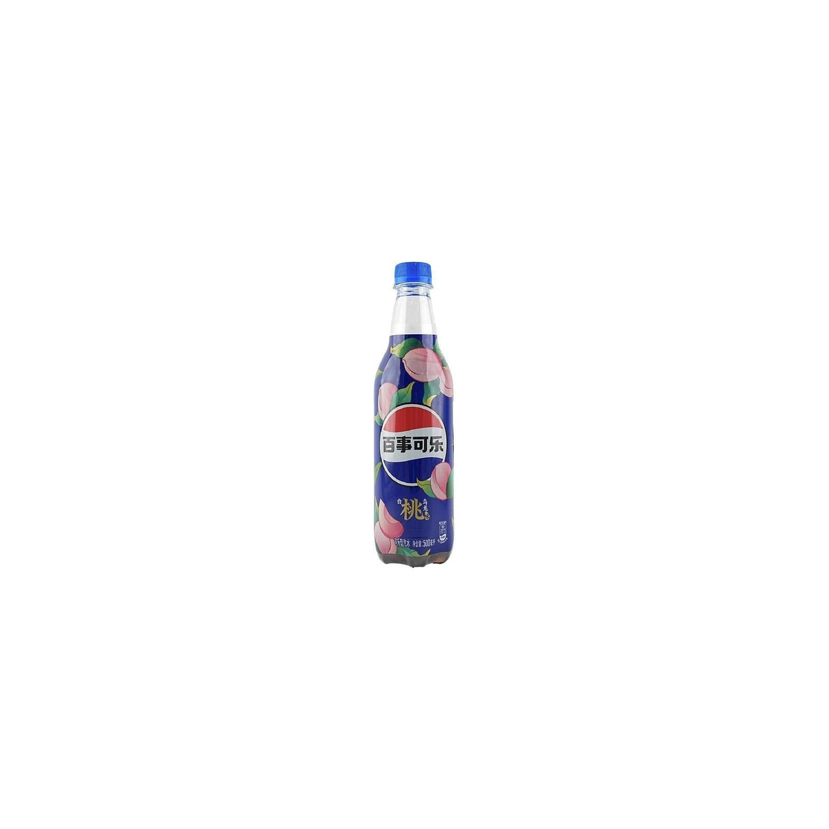 Pepsi White Peach & Oolong – Refreshing Peach and Oolong Tea Flavored Cola 500mL (Taiwan)