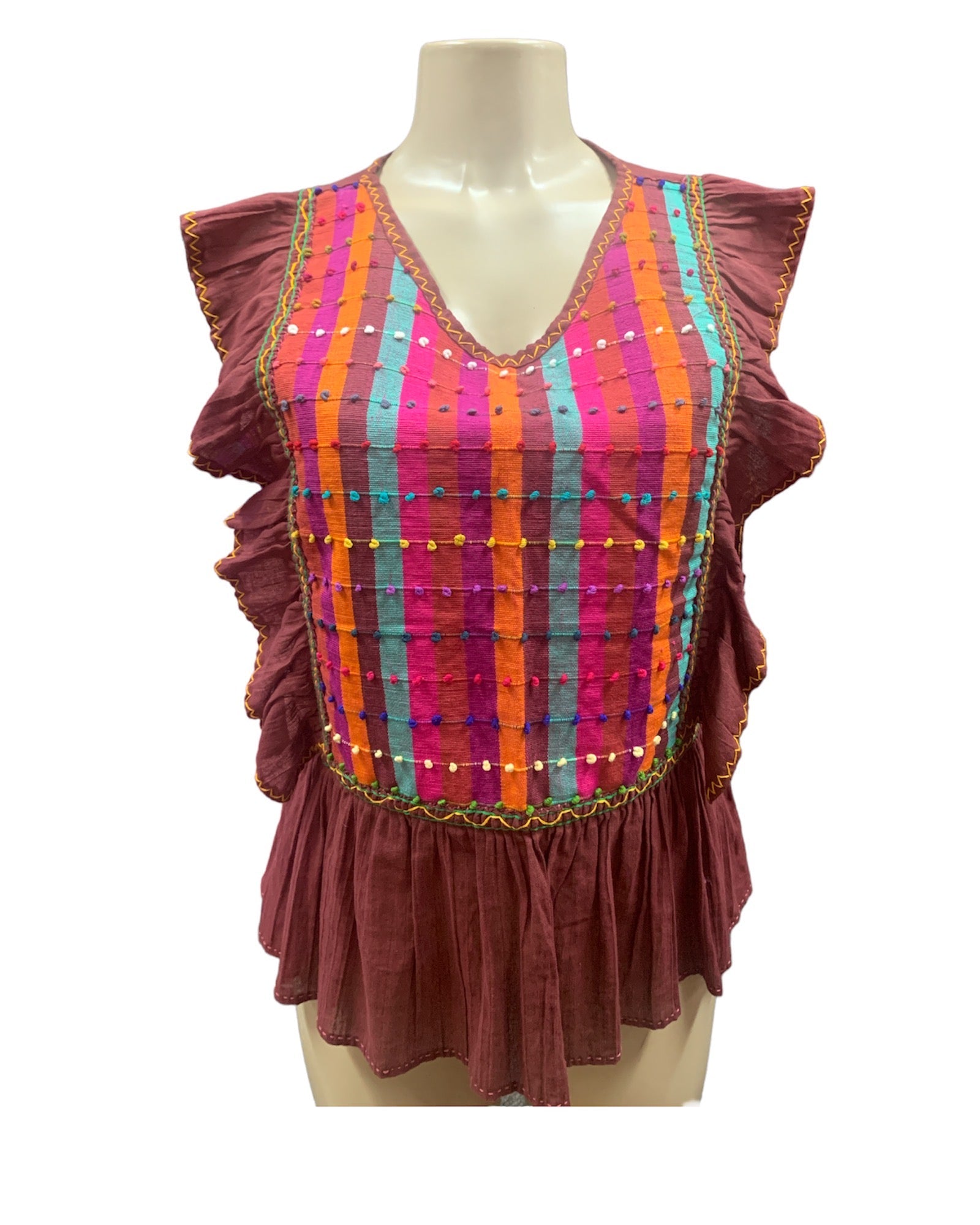 Ruby Ruffled Blouse
