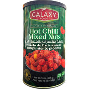 Galaxy Foods Hot Chili Mixed Nuts 16 Oz