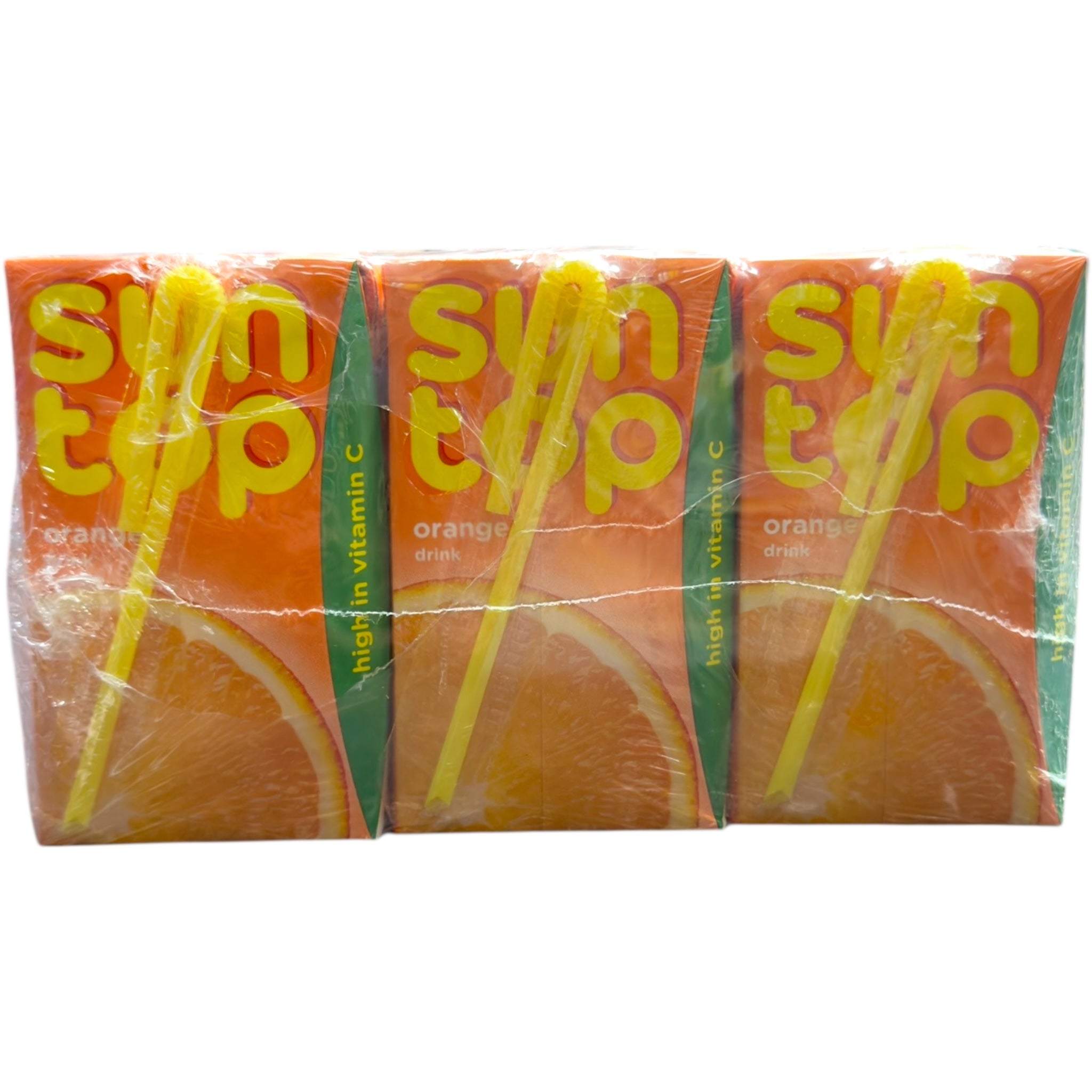 Sun Top Orange Juice 6 Pack 250ml Bottles
