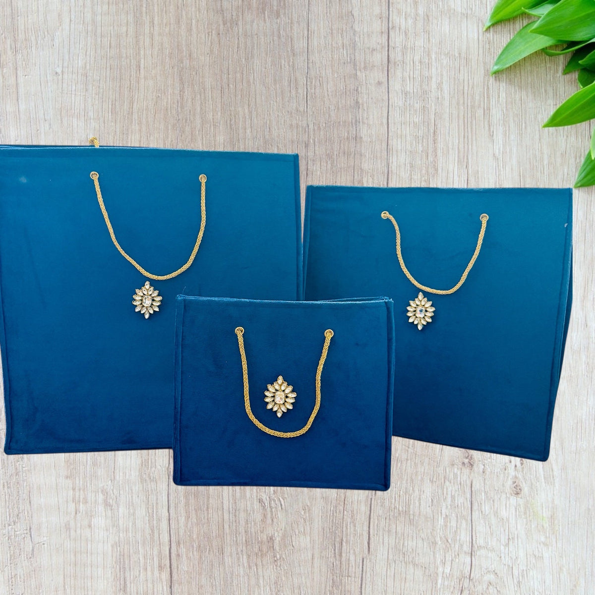 Premium Velvet Bags for Wedding Gift
