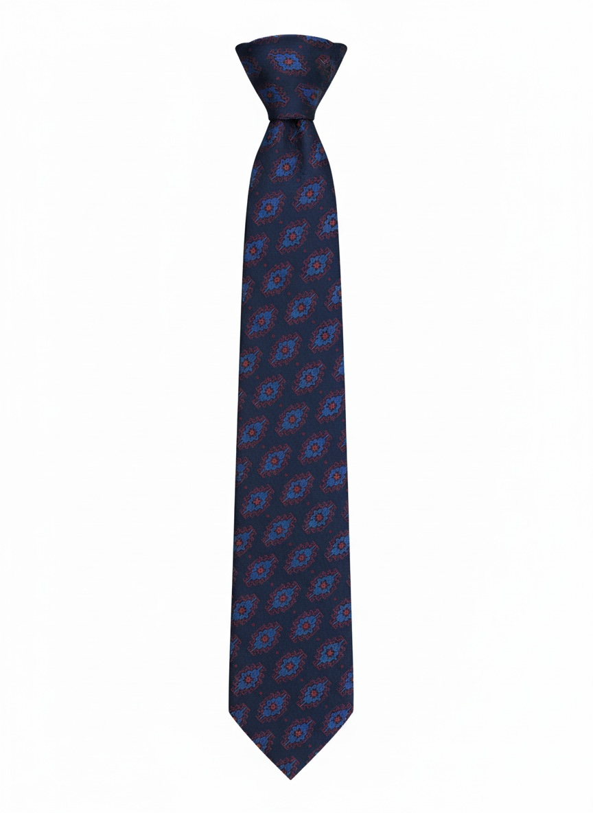 Armenian Rug  Silk Neck tie