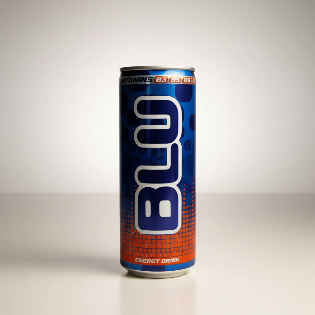 BLU DAY Refreshing Energy Drink 250ml Can