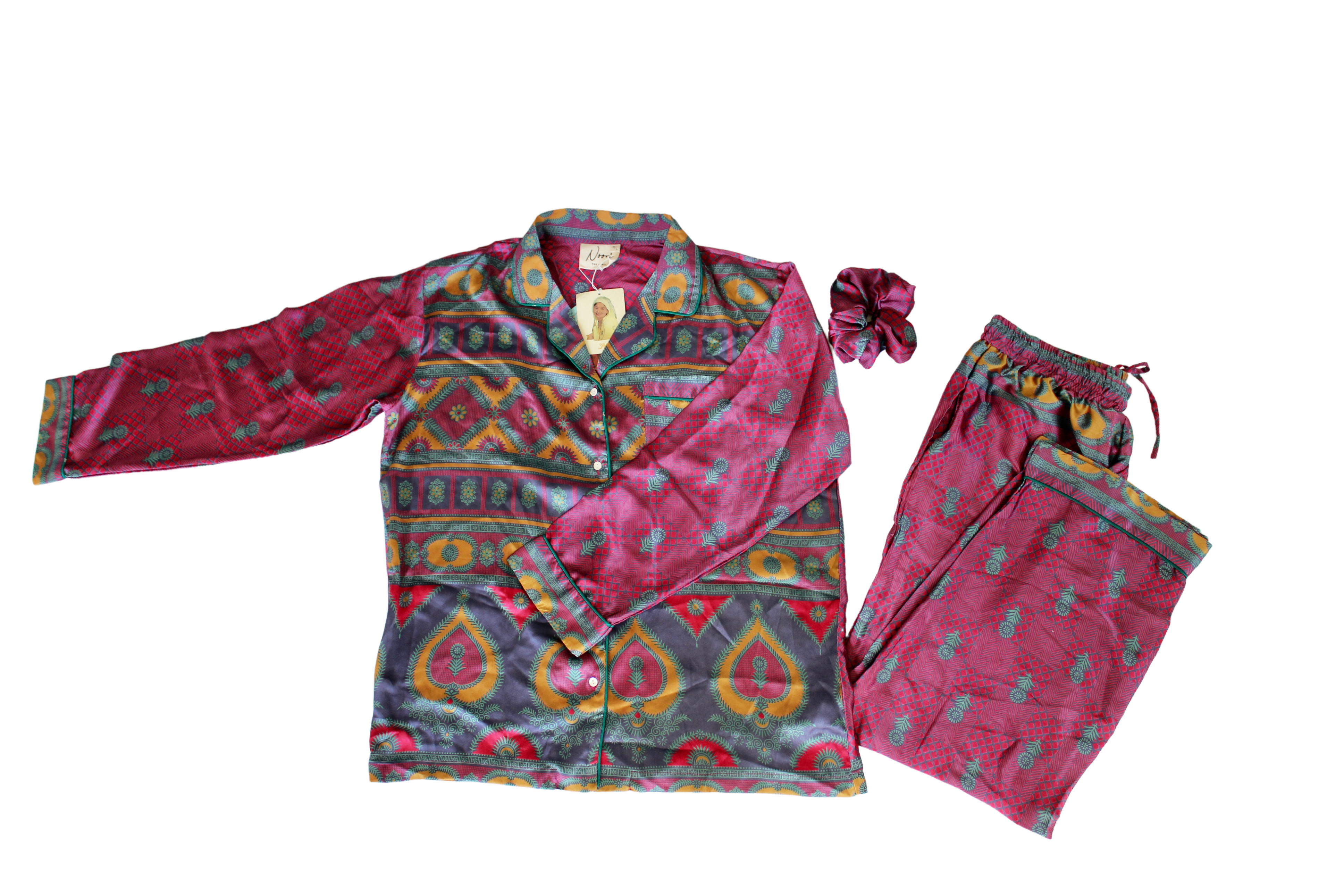 Upcycled Sari Loungewear Sets-M/L