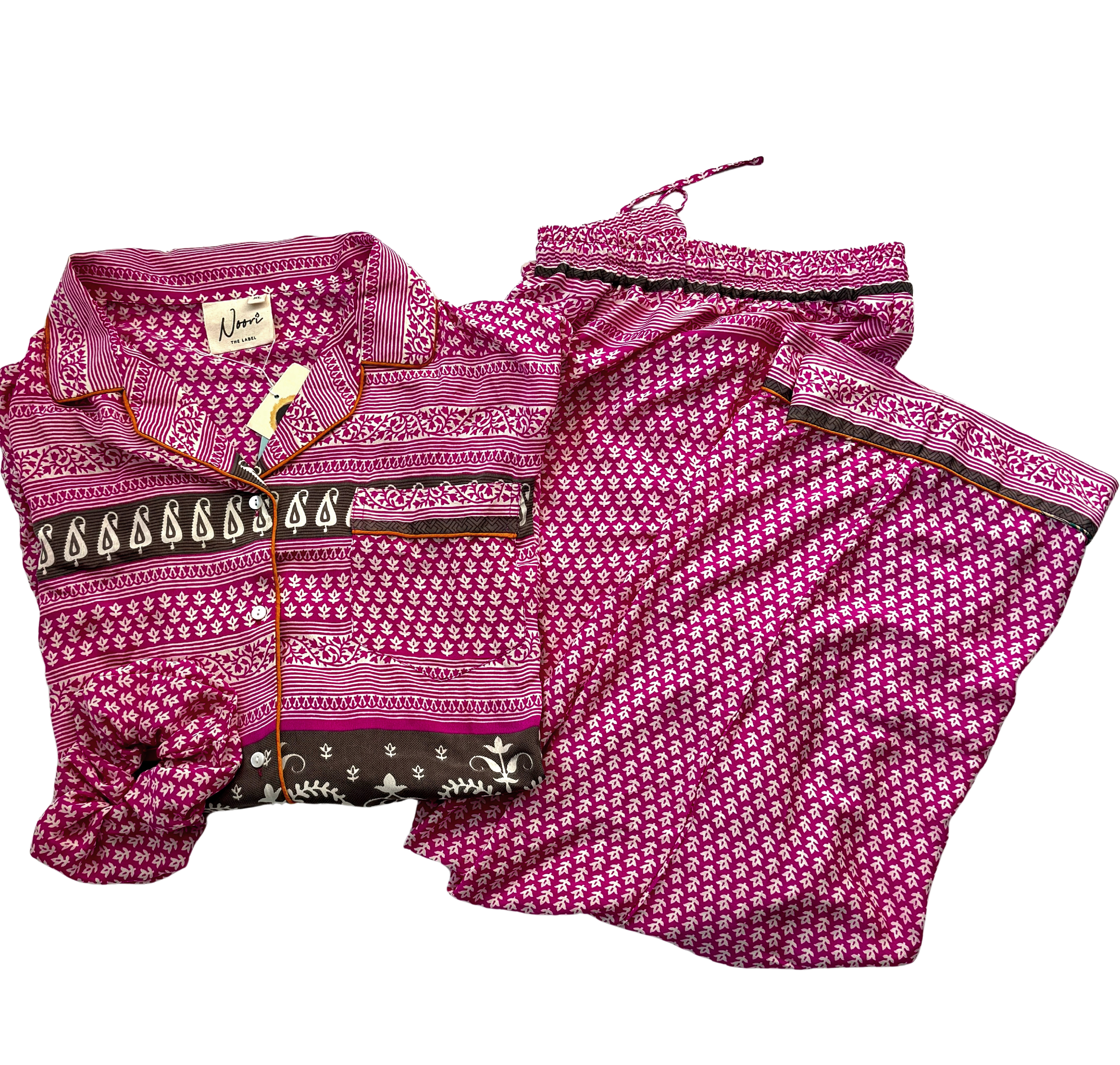 Upcycled Sari Loungewear Sets-XL