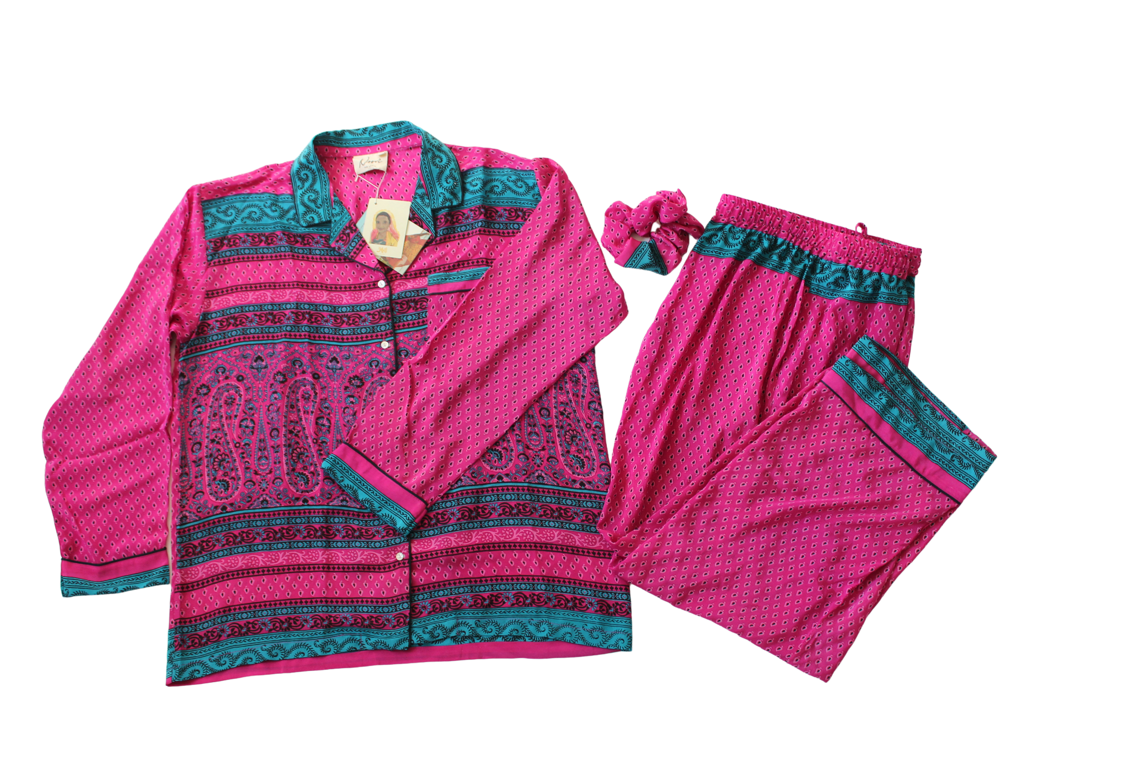 Upcycled Sari Loungewear Sets-XL