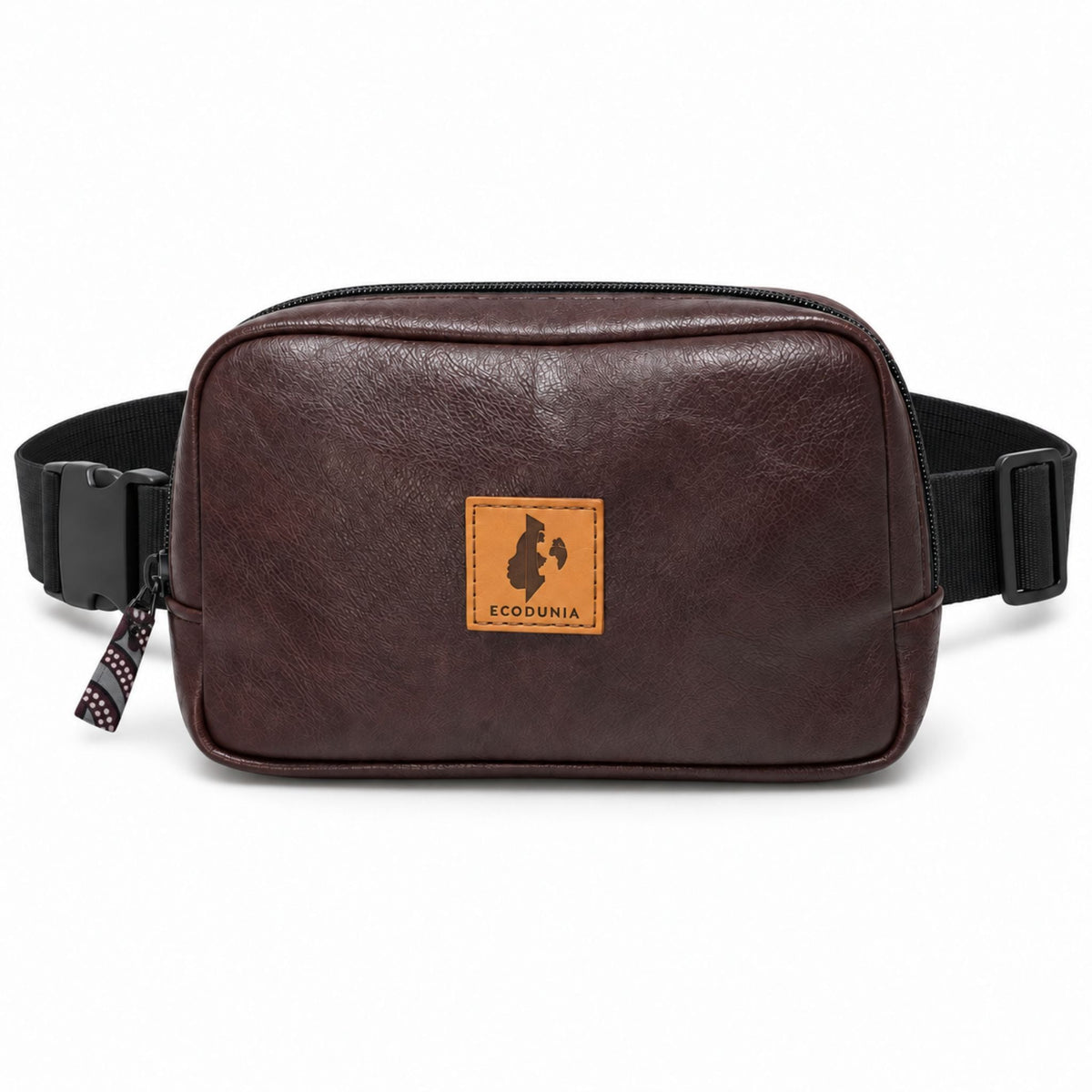Vegan Leather Belt Bag for Men & Women, Crossbody Fanny Pack