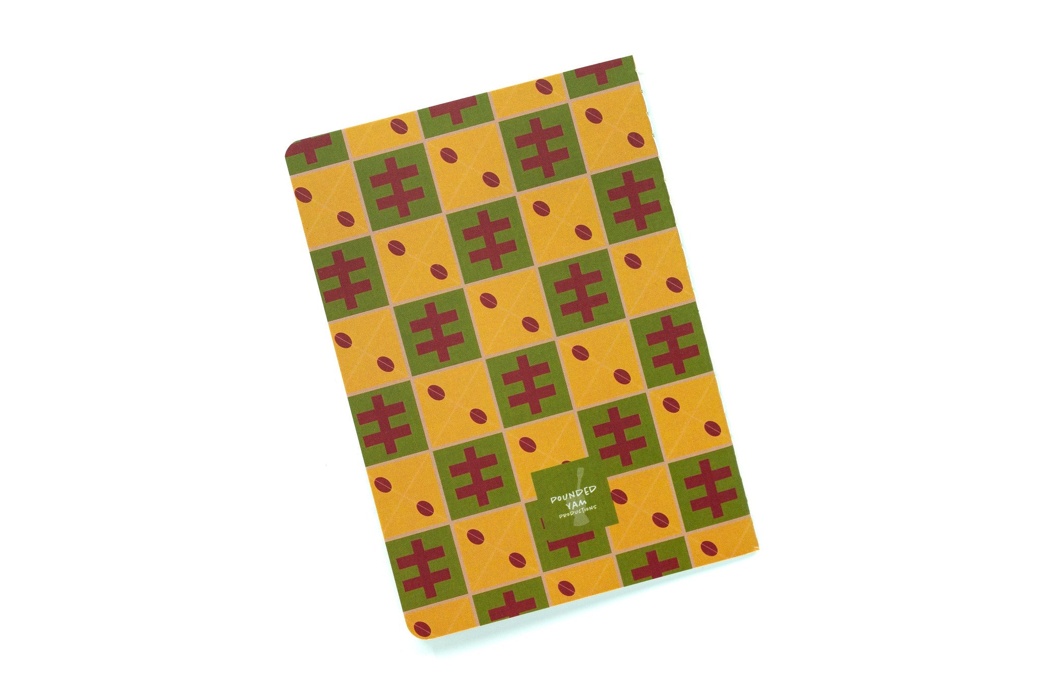African Print Pocket Notebook - Cowries (Ankara)