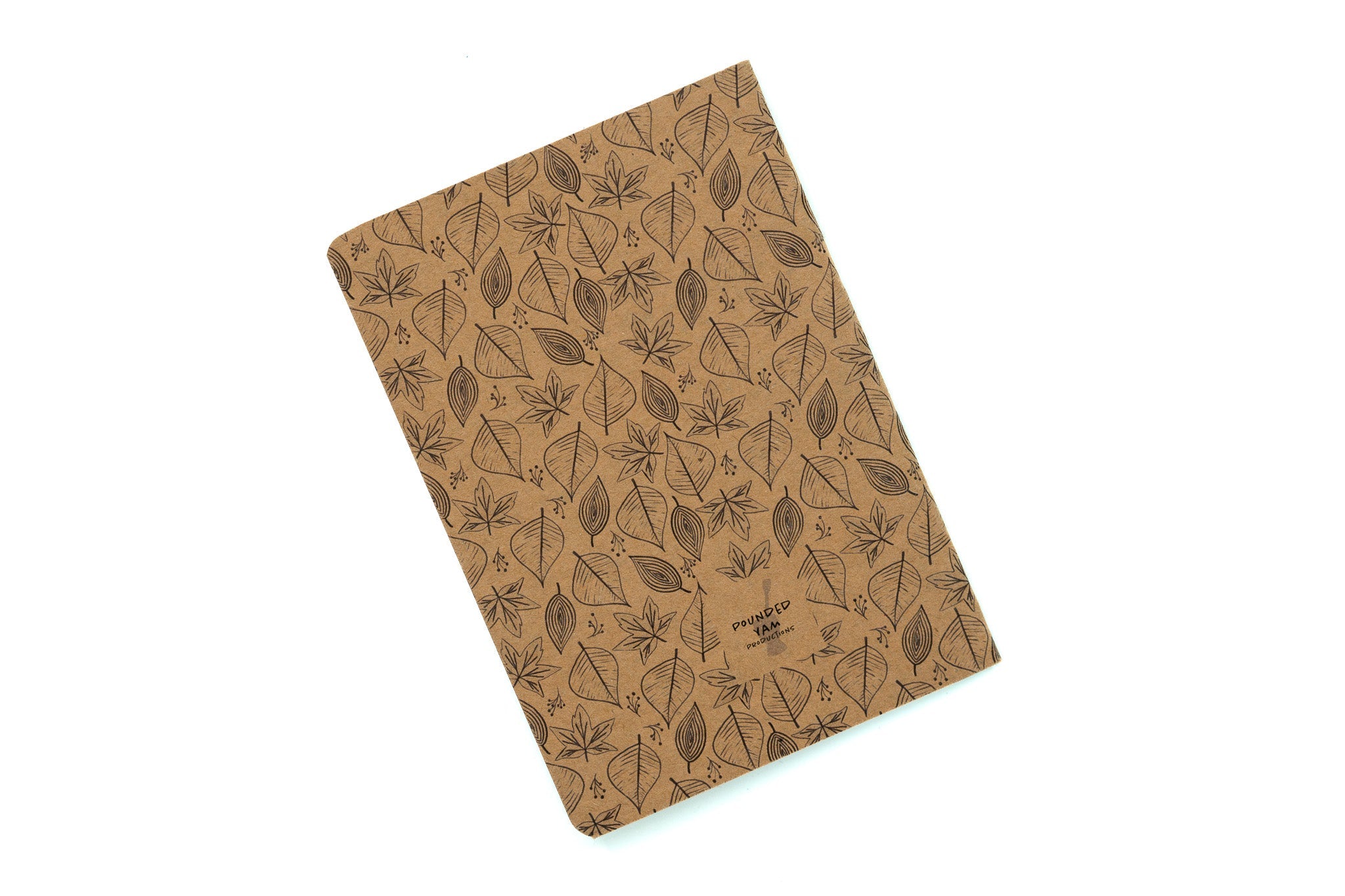 African Print Pocket Notebook - Leaves