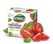 Lowicz Tomato Puree W/ Basil (Przecier Pomidorowy Z Bazylia) 500g