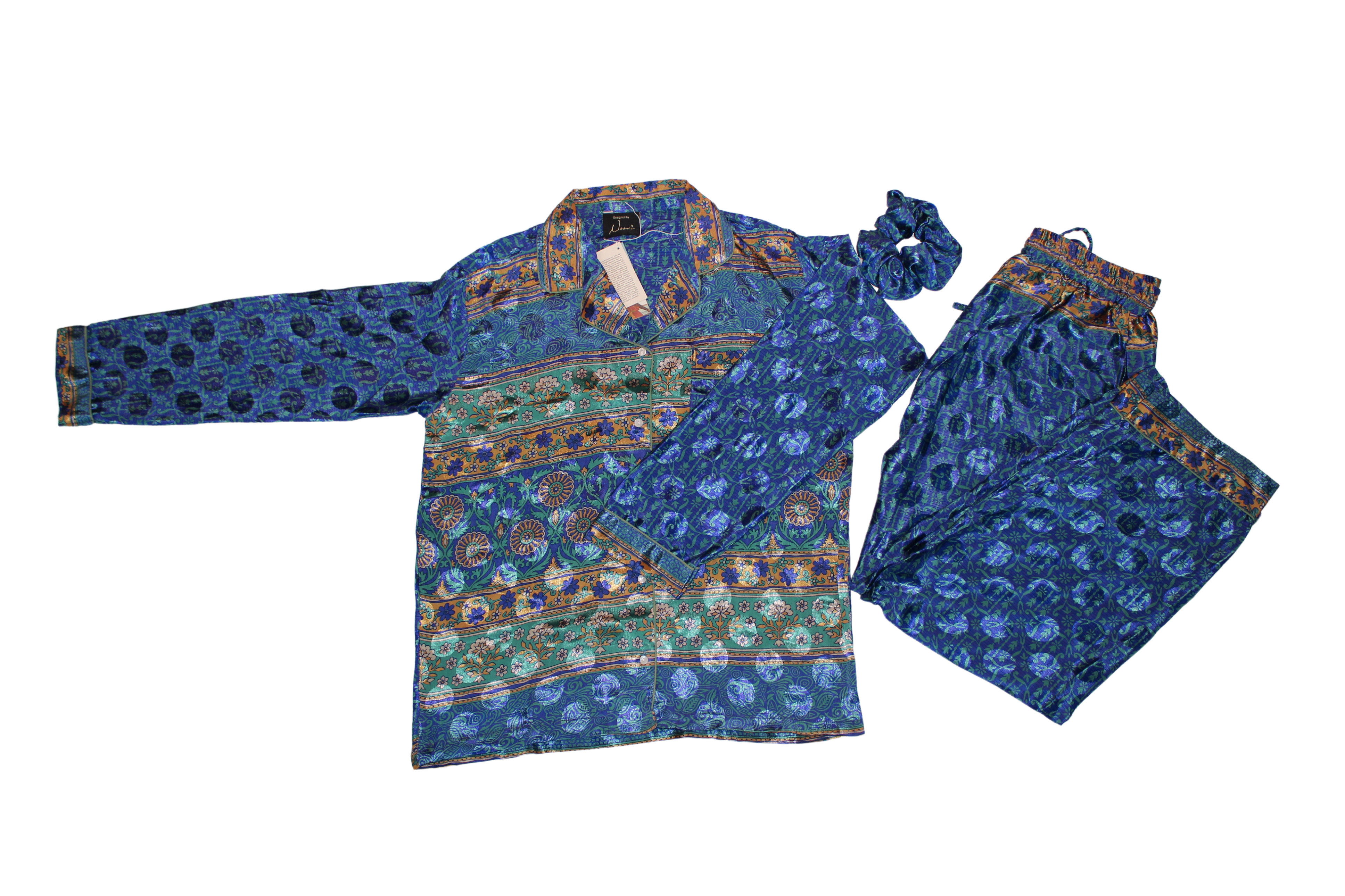 Upcycled Sari Loungewear Sets-XS/S