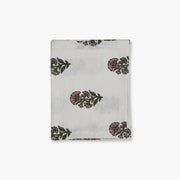 Begum Linen Hand-Printed Runner - Pink
