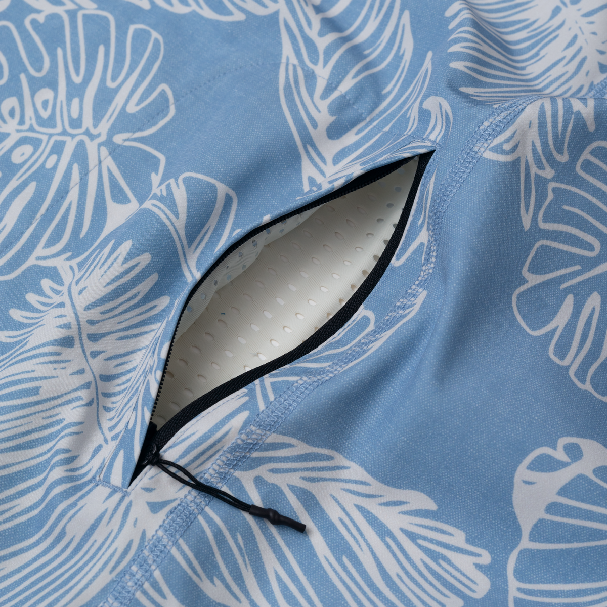 OLEU UV QUICK-DRY BOARDSHIRT - RAINFOREST CHAMBRAY