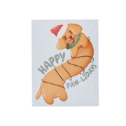Happy Paw-lidays Holiday Greeting Card