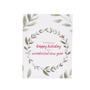 Wishing You A Wonderful Holiday Greeting Card