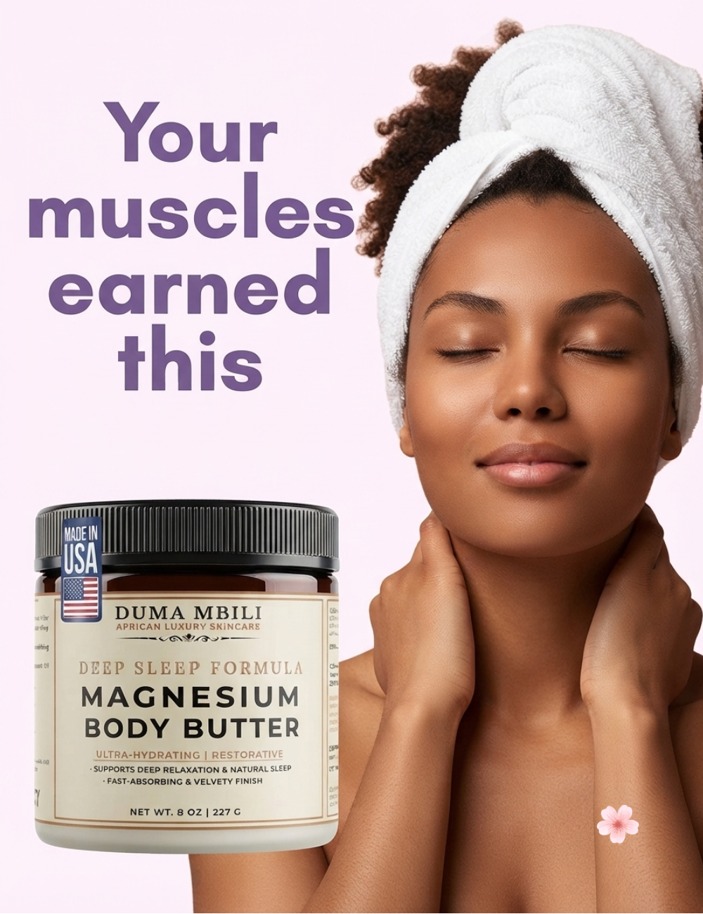 Duma Mbili Deep Sleep Magnesium Body Butter