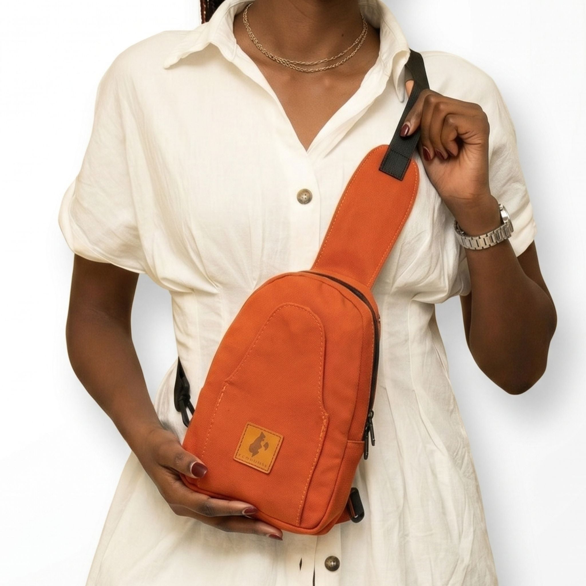 Small Canvas Sling Bag for Women & Men - Buru