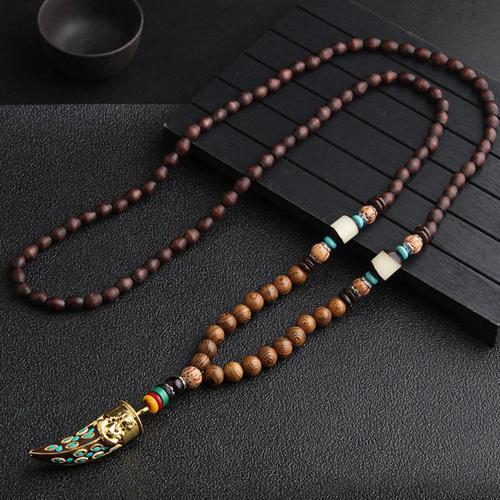 Ethnic Nepal Necklace Jewelry