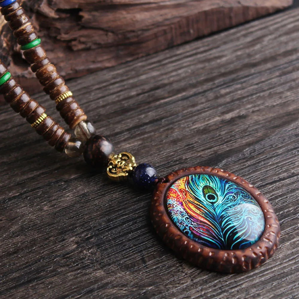 Ethnic Nepal Necklace Jewelry