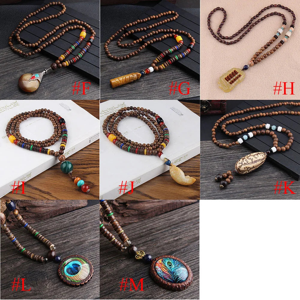 Ethnic Nepal Necklace Jewelry
